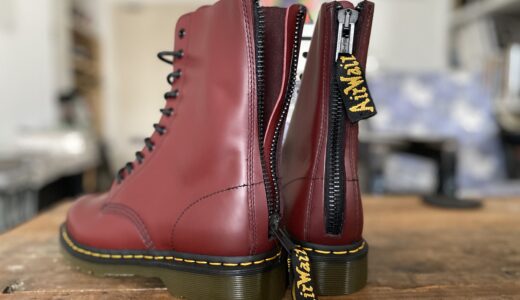 Dr.Martens｜わずか10秒で脱ぎ履き可能に！ドクターマーチンのバックジッパー・カスタムが最高だった件